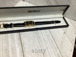 Benrus womens watch PIM351L New Old Stock Japan Diamond Quartz Movement Read