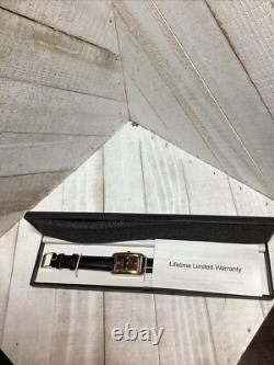 Benrus womens watch PIM351L New Old Stock Japan Diamond Quartz Movement Read