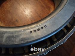 Bower NOS Tapered Roller Bearing 99600 New Old Stock Some Surface Rust as Seen