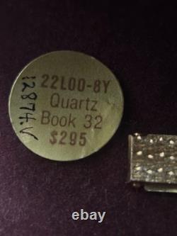 Brand NEW 1981 Accutron Swiss Gold Tone Watch NEW OLD STOCK