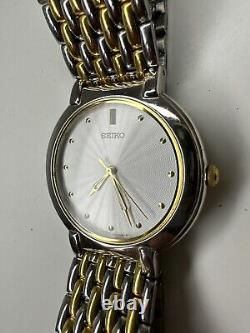 Brand new old stock seiko two tone watch