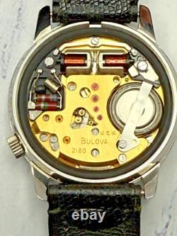 Bulova Accutron 2180 1972 Swiss NOS Watch. Serviced