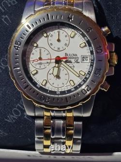 Bulova Millennia Men's Alarm Quartz Watch 70163 NOS