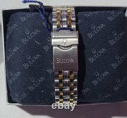 Bulova Millennia Men's Alarm Quartz Watch 70163 NOS