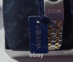 Bulova Millennia Men's Alarm Quartz Watch 70163 NOS