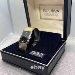 Bulova Vintage Watch Dress Watch STAR DIAL RARE NOS Gold Color