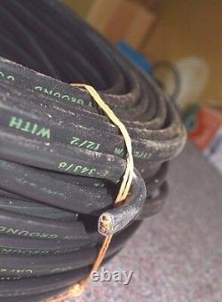 CAPEX Cable Wire 250' 12/2 NM ROMEX Cable with Ground BLACK CU NOS NEW Old Stock