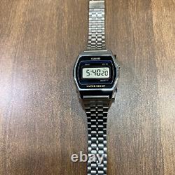 CASIO B612W Rare Vintage Digital Watch Lithium Alarm 1988 NOS NIB JAPAN