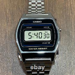 CASIO B612W Rare Vintage Digital Watch Lithium Alarm 1988 NOS NIB JAPAN