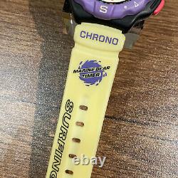 CASIO SUF-120A-9 Surfing Timer Rare Vintage Digital Watch NOS NIB