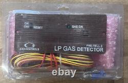 CCI Controls vintage LP Gas Detector Kit 7752 Gas Valve Included New Old Stock