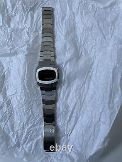COMPUCHRON LED WATCH VINTAGE 1975 MADE IN JAPAN NEW OLD STOCK NOS (No Module)