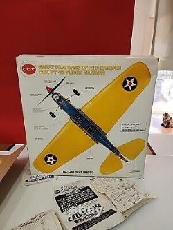 COX PT-19 Flight Trainer. 049, Control Line Airplane. New old stock, open box