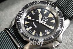 CWC SBS RN300 Diver Watch Quartz Watch Military T Mark Tritium New Old Stock