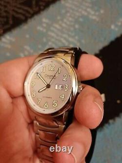 Caravelle Bulova Mens Steel Watch 43B28 NEW OLD STOCK FROM 2003