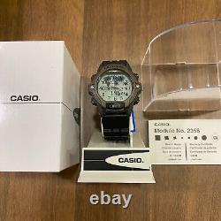 Casio ABX-23UB-3BV Twincept Telememo Rare Vintage Digital Watch NOS