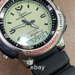 Casio AD-300-1E Illuminator Rare Vintage Digital Diver Watch NOS