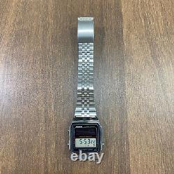 Casio AL-180 Rare Vintage Batteryless Solar Lcd Digital Watch NOS NIB 668