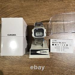 Casio AL-190WD-1A Rare Vintage Batteryless Solar Lcd Digital Watch NOS NIB