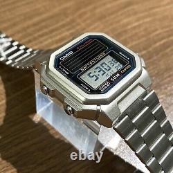 Casio AL-190WD-1A Rare Vintage Batteryless Solar Lcd Digital Watch NOS NIB