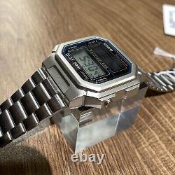 Casio AL-190WD-1A Rare Vintage Batteryless Solar Lcd Digital Watch NOS NIB