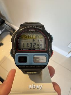 Casio BP 100 Blood Pressure Monitor Watch New old stock (Blue Face)