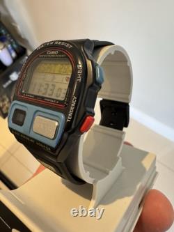 Casio BP 100 Blood Pressure Monitor Watch New old stock (Blue Face)