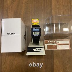Casio FB-90W-1 Rare Vintage Batteryless Solar Lcd Digital Watch NOS NIB 668
