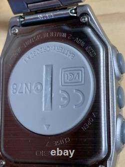 Casio WQV-2 Wrist Camera Digital Watch Vintage New Old Stock Condition Japan