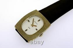 Christian Dior Bulova 14k Yellow Gold Watch New Old Stock Mechanical Wind