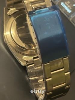 Chronotac explorer automatic mechanical watch GMT orange cane 1655 NEW old stock