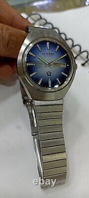 Citizen Blue Original New But Old Stock Automatic Watch For Men