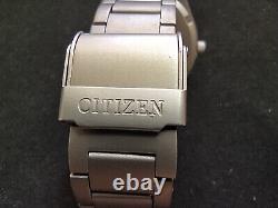 Citizen Eco Drive Watch E110-K15737CKW Old Stock Brand New Repair Required