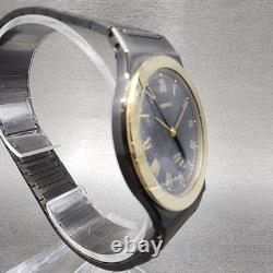 Citizen Exceed Watch Men 32mm Black Dial Two Tone Round 7903-781431 New Batt NOS