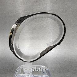 Citizen Exceed Watch Men 32mm Black Dial Two Tone Round 7903-781431 New Batt NOS