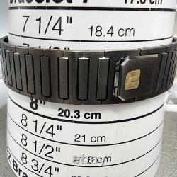 Citizen Exceed Watch Men 32mm Black Dial Two Tone Round 7903-781431 New Batt NOS