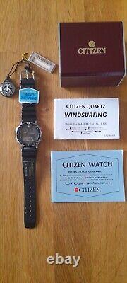 Citizen Quartz Windsurfing watch New old stock
