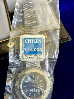 Citizen Watch Vintage 70s Automatic GN4S New Old Stock Sealed Box