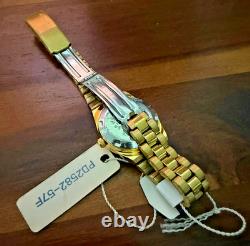 Citizen Women's Gold Automatic Watch NOS 21 Jewels Day Date Vintage