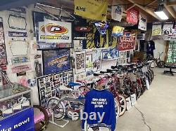 Complete NOS GT BMX Bicycle Collection! NOS Parts & Memorabilia! Amazing! PFT