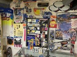 Complete NOS GT BMX Bicycle Collection! NOS Parts & Memorabilia! Amazing! PFT