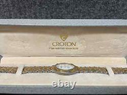 Croton Andre Giroud Stainless Steel Men's Watch NEW OLD STOCK, NEW BATTERY