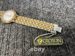 Croton Andre Giroud Stainless Steel Men's Watch NEW OLD STOCK, NEW BATTERY