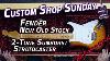 Custom Shop Sunday Fender Custom Shop New Old Stock 2 Tone Sunburst Stratocaster