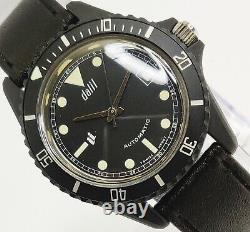 Dalil Automatic Divers Watch 1990s Vintage Swiss NOS New Old Stock Cal fe 5611