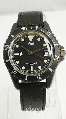 Dalil Automatic Divers Watch 1990s Vintage Swiss NOS New Old Stock Cal fe 5611