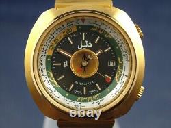 Dalil Muslim Automatic Watch 1970s Swiss NOS New Old Stock Boxed AS 2063 Vintage