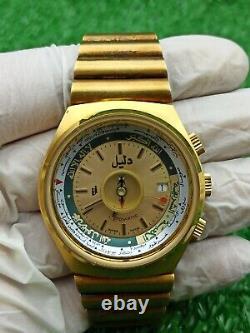 Dalil Muslim Automatic Watch 1970s Swiss NOS New Old Stock Boxed AS 2063 Vintage