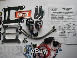 Dave's Deal! New Hbr Blackout Holley 4150 Cheater Nitrous Plate Kit 50-250hp