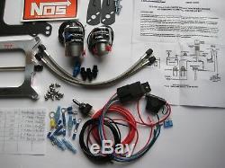 Dave's Deal! New Hbr Blackout Holley 4150 Cheater Nitrous Plate Kit 50-250hp